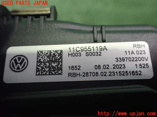 2UPJ-9235186770]アウディ・Q4 スポーツバック e-tron(FZEBJ)フロントワイパーモーター 中古_2