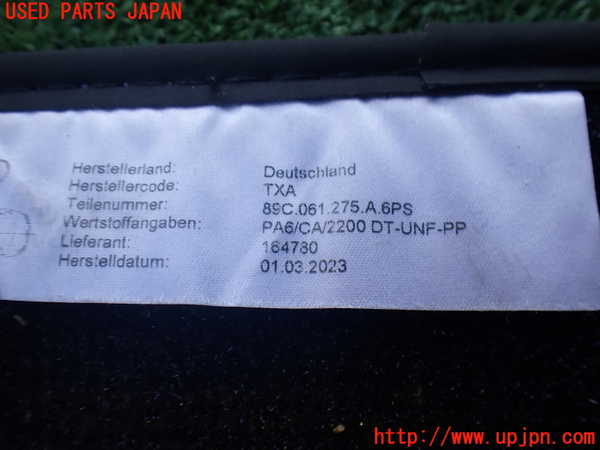 2UPJ-9235187800]アウディ・Q4 スポーツバック e-tron(FZEBJ)フロアマット 中古_3