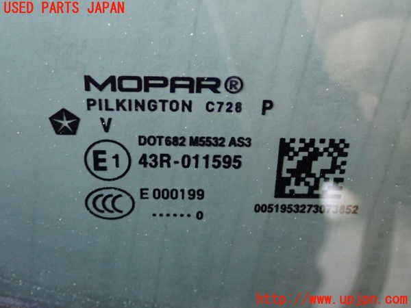 2UPJ-9235191290]ジープ・レネゲード(BV13PM)右後ドア (43R-011595) 中古_3