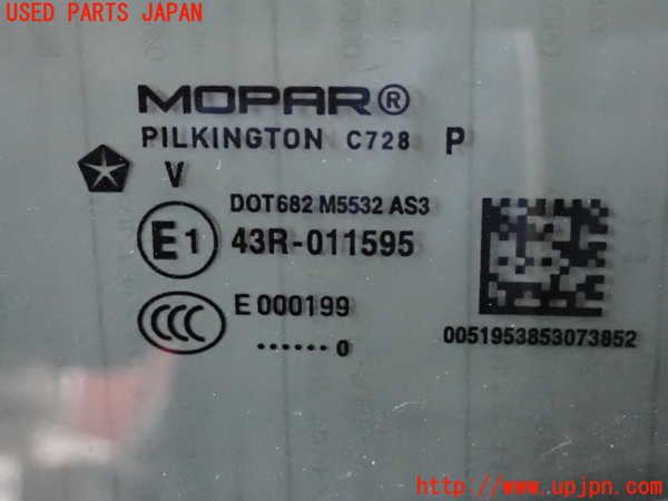 2UPJ-9235191320]ジープ・レネゲード(BV13PM)左後ドア (43R-011595) 中古_3