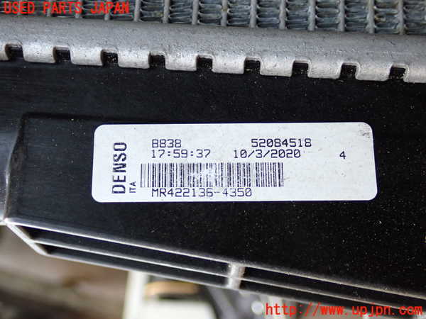 2UPJ-9235192321]ジープ・レネゲード(BV13PM)ラジエーター1 中古_3