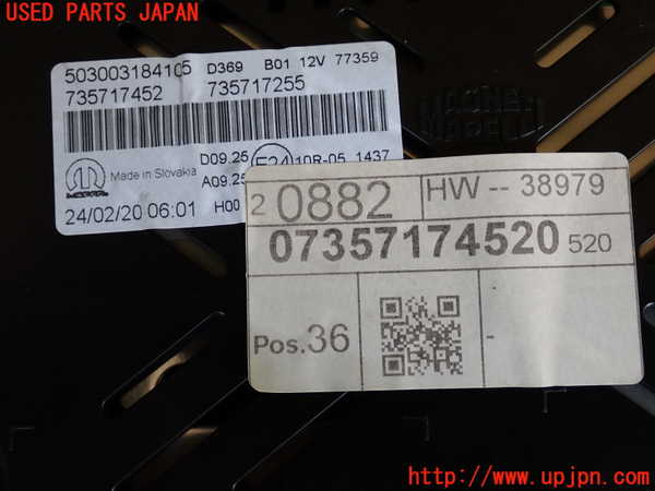 2UPJ-9235196170]ジープ・レネゲード(BV13PM)スピードメーター 中古_4