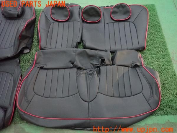 3UPJ=9235200608]BMW ミニ(MINI)クーパー エッセンシャルトリム(XU15MW F55)CABANA カバナ シートカバー いかり肩×オットマン有 中古_3