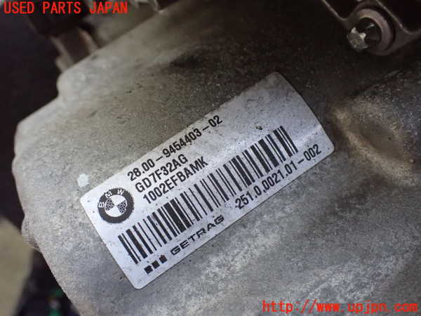 2UPJ-9235203010]BMW ミニ(MINI)クーパー(XU15MW)ミッション AT B38A15A 中古 （F55）_4