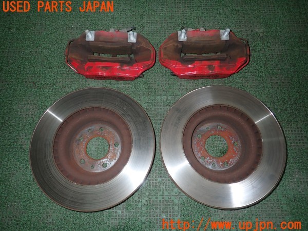 3UPJ=9235210302]ルノー メガーヌR.S.(ルノー・スポール)(DZF4R)純正 brembo ブレンボ フロント キャリパーローターセット 中古_2