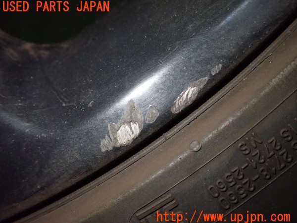 3UPJ=9235210919]ルノー メガーヌR.S.(ルノー・スポール)(DZF4R)純正 タイヤホイール 18×8.25J +65 PCD114.3 5穴 4本 中古_2