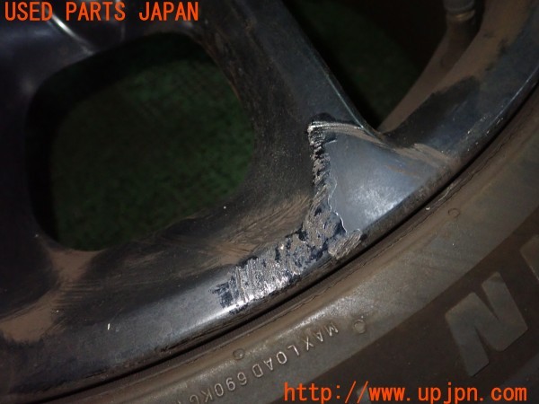 3UPJ=9235210919]ルノー メガーヌR.S.(ルノー・スポール)(DZF4R)純正 タイヤホイール 18×8.25J +65 PCD114.3 5穴 4本 中古_4