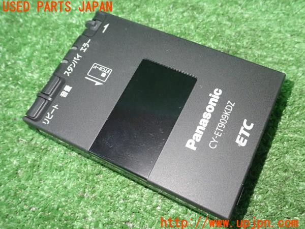 3UPJ=9235230503]プジョー RCZ(T7R5F02)前期 Panasonic パナソニック CY-ET909KDZ ETC車載器 中古_4