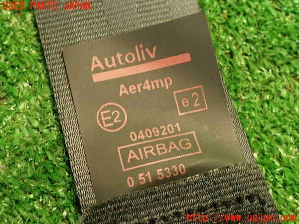 2UPJ-9235237075]プジョー・RCZ(T7R5F02)助手席シートベルト 中古_3