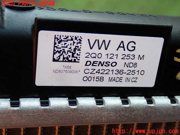 2UPJ-9235242321]VW・T-Cross(ティークロス)(C1DKR)ラジエーター1 中古_3