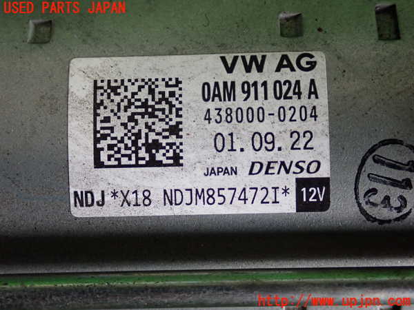 2UPJ-9235246010]VW・T-Cross(ティークロス)(C1DKR)セルモーター 中古_3