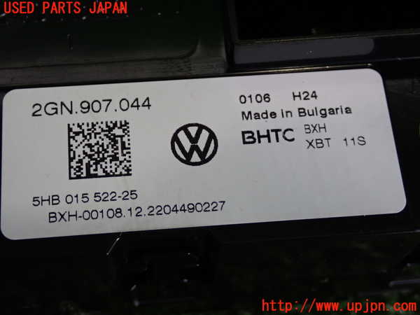 2UPJ-9235246066]VW・T-Cross(ティークロス)(C1DKR)エアコンスイッチ1 中古_4