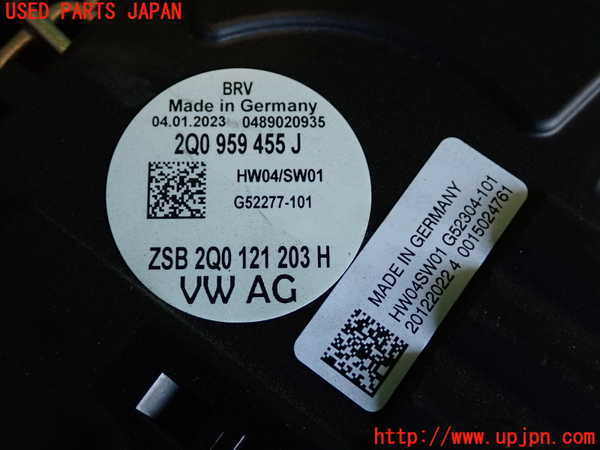 2UPJ-9235246836]VW・T-Cross(ティークロス)(C1DKR)電動ファン1 中古_3