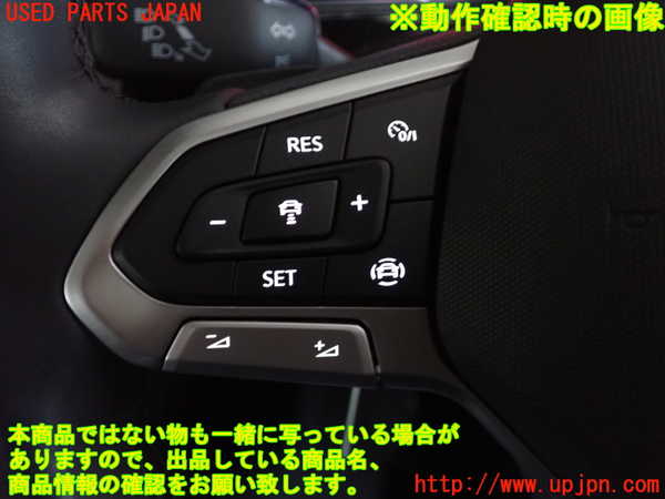 2UPJ-9235247855]VW・T-Cross(ティークロス)(C1DKR)ステアリングホイール 中古_5
