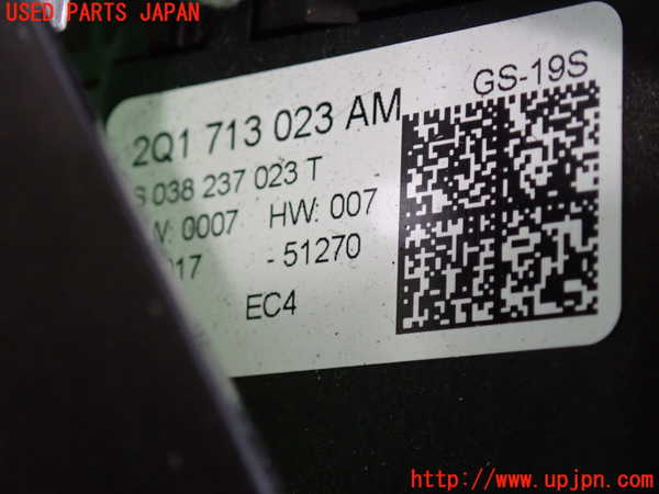 2UPJ-9235247555]VW・T-Cross(ティークロス)(C1DKR)ATシフトレバー 中古_5