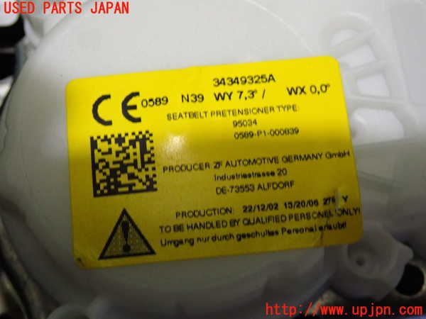 2UPJ-9235247075]VW・T-Cross(ティークロス)(C1DKR)助手席シートベルト 中古_3