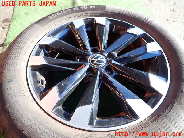 2UPJ-9235249032]VW・T-Cross(ティークロス)(C1DKR)タイヤ　ホイール　1本② 205/60R16 中古_2