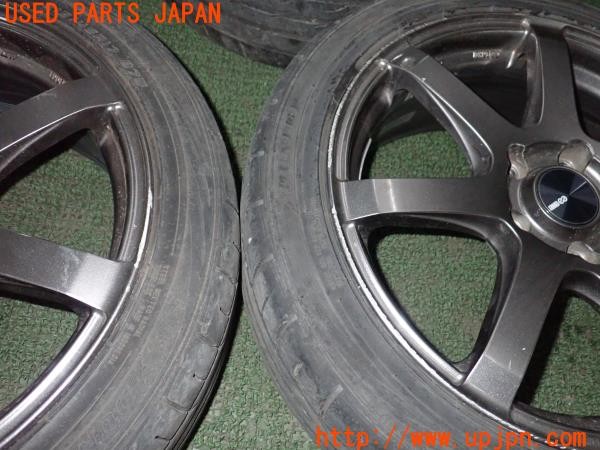3UPJ=9235250918]アルテッツァ RS200 リミテッドII(SXE10)後期 ENKEI エンケイpf07 ホイール 17×7J +48 PCD114.3 5穴 4本 中古_2