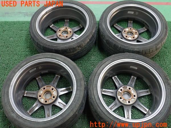 3UPJ=9235250918]アルテッツァ RS200 リミテッドII(SXE10)後期 ENKEI エンケイpf07 ホイール 17×7J +48 PCD114.3 5穴 4本 中古_5