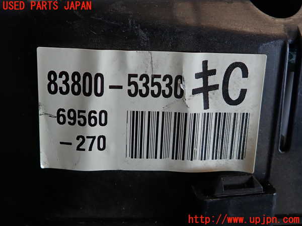 2UPJ-9235256170]アルテッツァ(SXE10)スピードメーター 中古_4