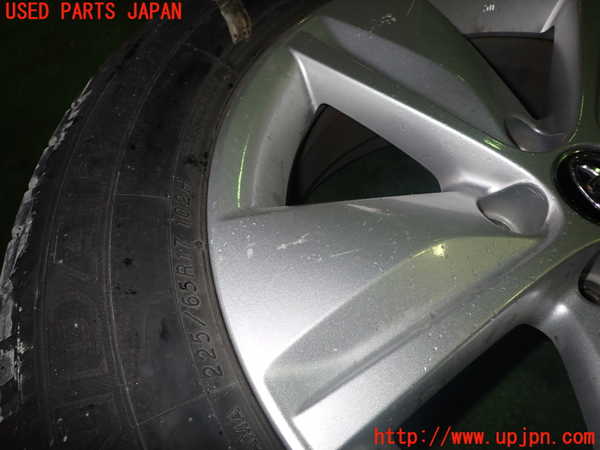 1UPJ-9235279036]ハリアー ハイブリッド(AVU65W)タイヤ　ホイール　1本① 225/65R17 中古_5
