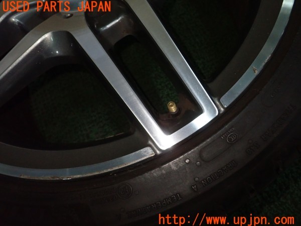 3UPJ=9235280962]ベンツ E300(212055C W212)純正 タイヤホイール 18×9J +54 PCD112 5穴 2本 中古_4