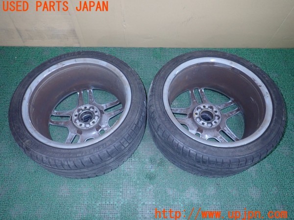 3UPJ=9235280962]ベンツ E300(212055C W212)純正 タイヤホイール 18×9J +54 PCD112 5穴 2本 中古_5