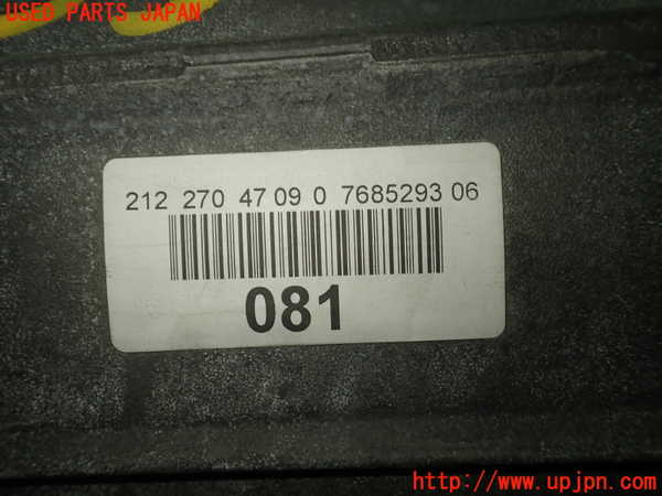 1UPJ-9235283010]ベンツ E300(212055C)(212)ミッション AT 276 中古_4