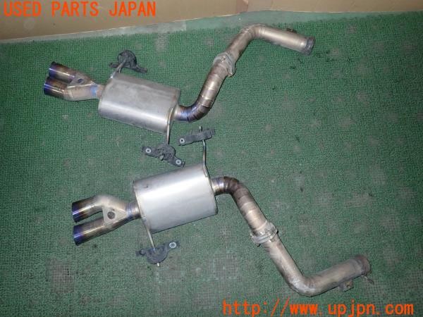 3UPJ=9235300152]マセラティ クアトロポルテ(MQP M139)OHNISHI HEAT MAGIC オオニシ・ヒートマジック リアマフラー チタン 左右4本出し 中古_2