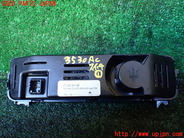 1UPJ-9235306066]マセラティ・クアトロポルテ(MQP)エアコンスイッチ1 中古_2