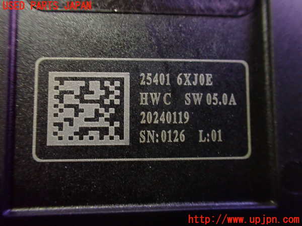 2UPJ-9235316240]ノート オーラ(AURA)(FE13)右前パワーウィンドウスイッチ 中古_3