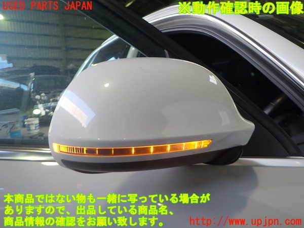 2UPJ-9235331210]アウディ・Q3(8UCPSF)右ドアミラー 中古_5