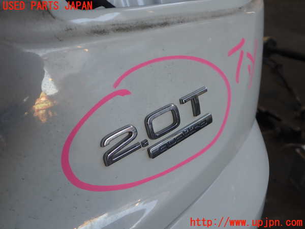 2UPJ-9235331566]アウディ・Q3(8UCPSF)バックドア リアゲート ハッチ (43R-00048) 中古_3