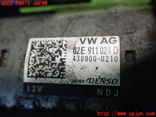 2UPJ-9235336010]アウディ・Q3(8UCPSF)セルモーター 中古_3