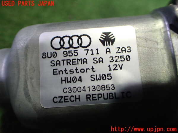 2UPJ-9235336775]アウディ・Q3(8UCPSF)リアワイパーモーター 中古_3
