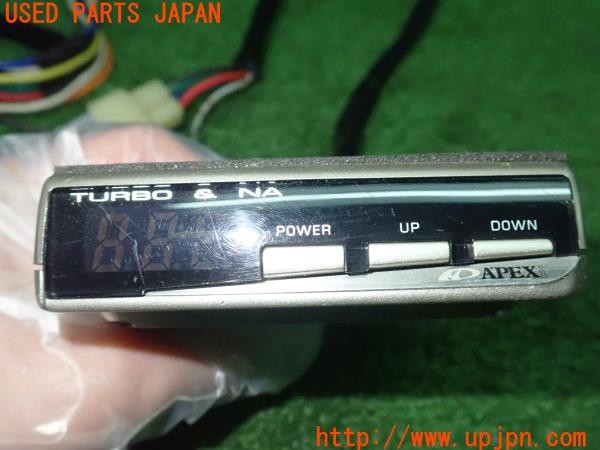 3UPJ=9235340542]グランツァV(EP91)APEXi アペックス AT2G ターボタイマー 中古_3
