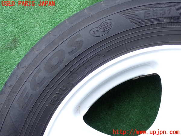 2UPJ-9235349025]スターレット(EP91)社外 タイヤ　ホイール　4本セット 175/65R15 中古_2
