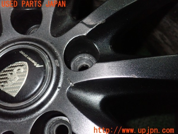 3UPJ=9235350962]エクストレイル(NT32)MID MANARAY SPORT ES マナレイ スポーツ ES タイヤホイール 17×7J +50 PCD114.3 5穴 2本 中古_2