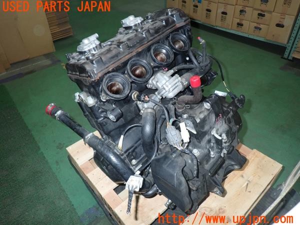 3UPJ=9235360100]カワサキ ニンジャ ZX-10R(ZXT00D)純正 エンジン ZXT00DE 中古_2