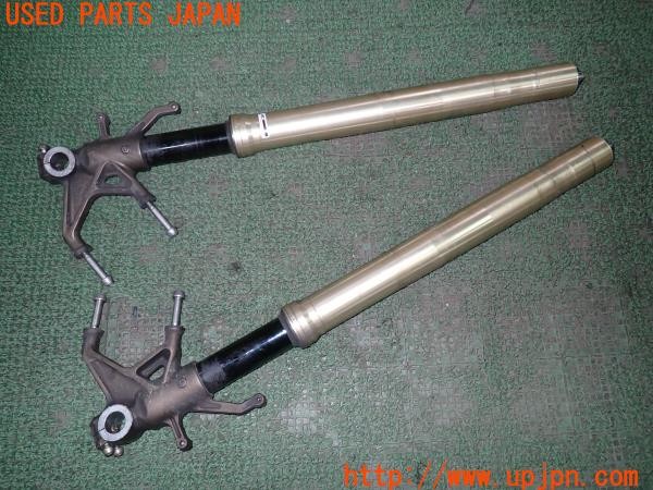 3UPJ=9235360155]カワサキ ニンジャ ZX-10R(ZXT00D)純正 フロントフォーク 左右セット 中古_2