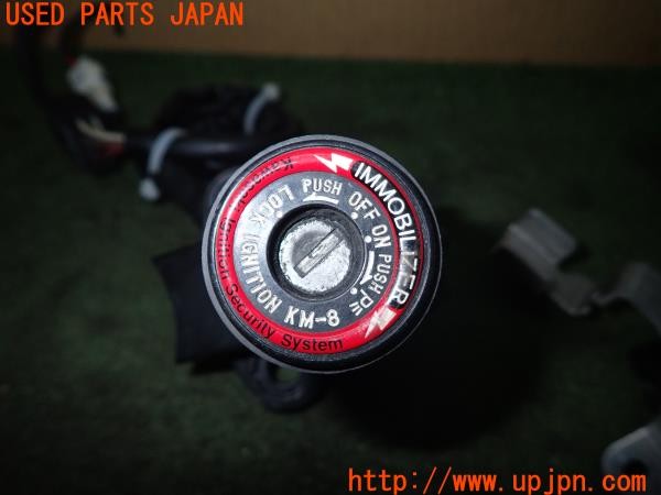 3UPJ=9235360209]カワサキ ニンジャ ZX-10R(ZXT00D)純正 キーセット キーシリンダー 燃料タンクキャップ リアシートロック 中古_4