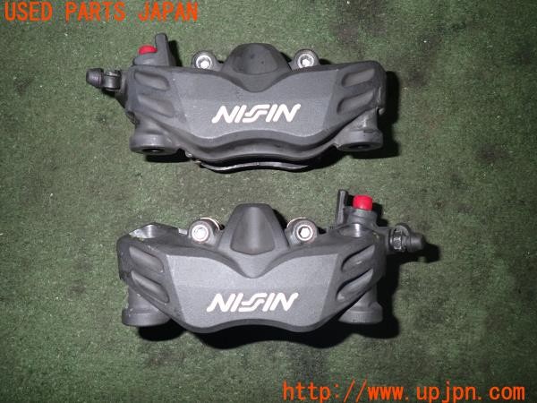 3UPJ=9235360411]カワサキ ニンジャ ZX-10R(ZXT00D)純正 NISSIN フロントキャリパー 左右セット 中古_5