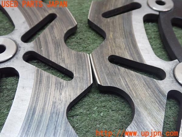 3UPJ=9235360414]カワサキ ニンジャ ZX-10R(ZXT00D)ARASHI アラシ DBS034W フロントディスクローターセット 中古_3