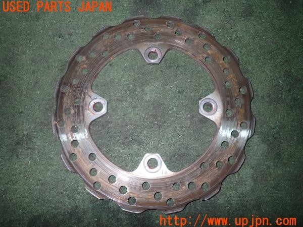 3UPJ=9235360418]カワサキ ニンジャ ZX-10R(ZXT00D)SUNSTAR サンスター リアディスクローター 中古_2