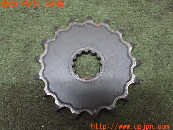 3UPJ=9235360429]カワサキ ニンジャ ZX-10R(ZXT00D)SUNSTAR サンスター 404 ドライブスプロケット 17T 中古_2