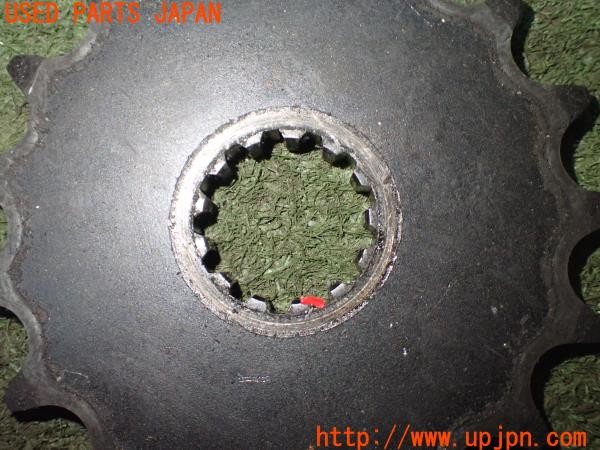 3UPJ=9235360429]カワサキ ニンジャ ZX-10R(ZXT00D)SUNSTAR サンスター 404 ドライブスプロケット 17T 中古_4