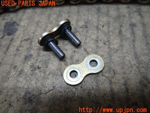 3UPJ=9235360430]カワサキ ニンジャ ZX-10R(ZXT00D)DID ダイドー 525VX3 チェーン D.I.D 中古_4