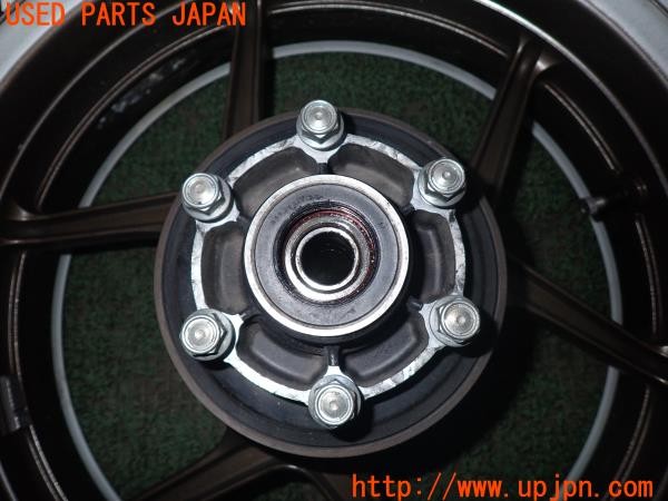 3UPJ=9235360905]カワサキ ニンジャ ZX-10R(ZXT00D)純正 ENKEI R-0012 リアホイール J17M/C×MT6.00 中古_4