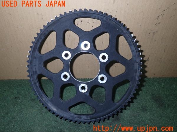 3UPJ=9235370429]Buell(ビューエル)FIREBOLT XB9R(2003年)純正 ドリブンスプロケット 72T ベルトスプロケット 中古_2