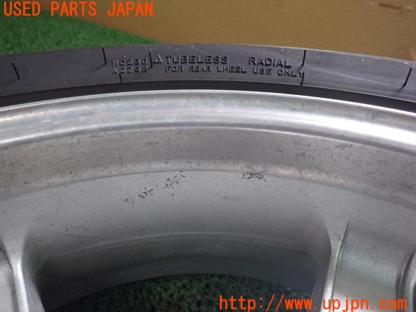 3UPJ=9235370905]Buell(ビューエル)FIREBOLT XB9R(2003年)純正 リアホイール J17×5.50MT 中古_3